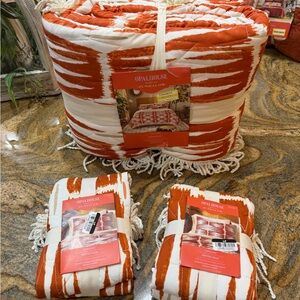 Opalhouse Fringe Trim Printed Quilt - King